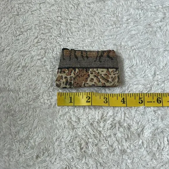 Jade safari tapestry tote shoulder bag with coin purse - Picture 10 of 12